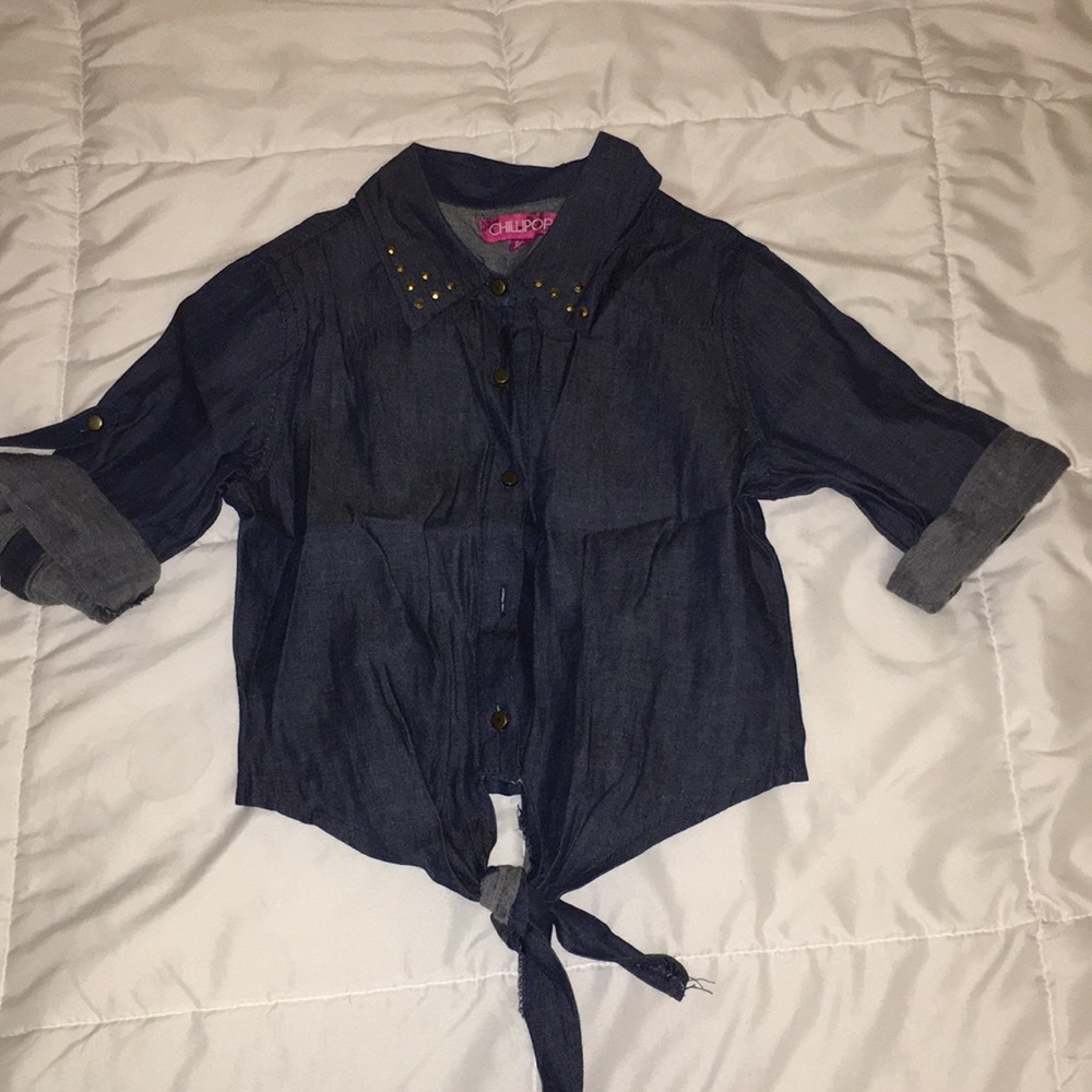 Cropped shirt